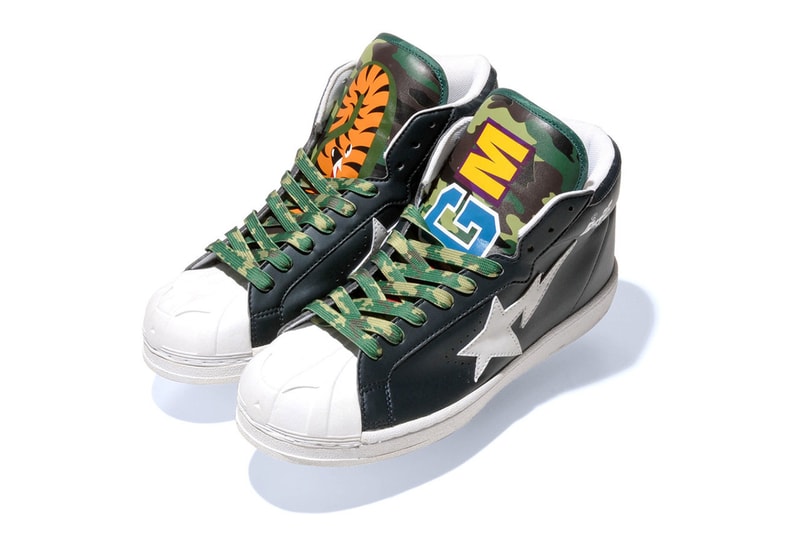 A Bathing Ape 2013 Spring/Summer SHARK LEATHER BIG TONGUE ULTRA SKULL STA