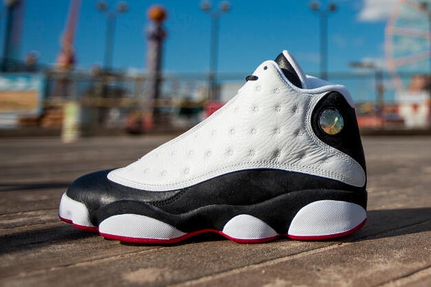 Air Jordan 13 Retro White/Black-True Red 