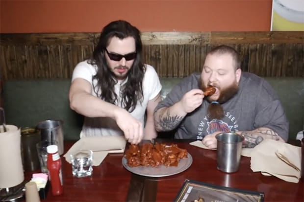 Action Bronson & Andrew W.K. vs. Wingzup's Ghost Wings Challenge