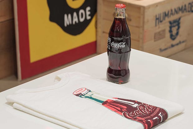 Coca-Cola x HUMAN MADE Installation at PRESENT LONDON