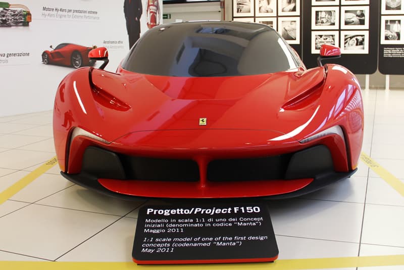 Ferrari's Previously Unseen LaFerrari Concepts