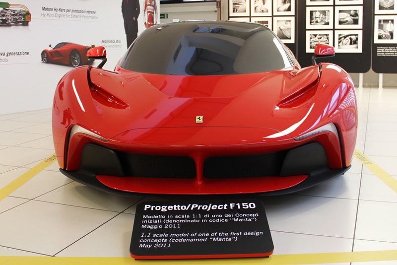 Ferrari's Previously Unseen LaFerrari Concepts