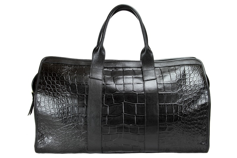 Frank Clegg American Alligator Signature Duffle 