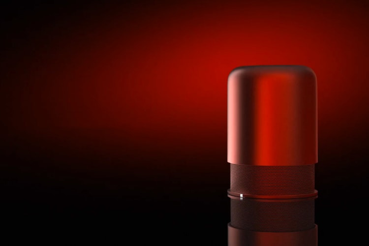 HIDDEN Radio Metallic Red Limited Edition Speaker