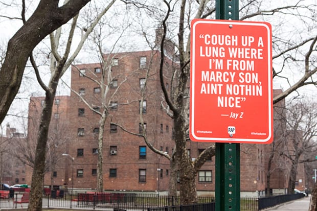 Jay Shells' "Rap Quotes" Art Project Hits the Streets of New York