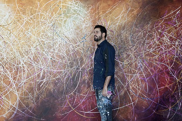 José Parlá "PROSE" @ YUKA TSURUNO GALLERY Preview