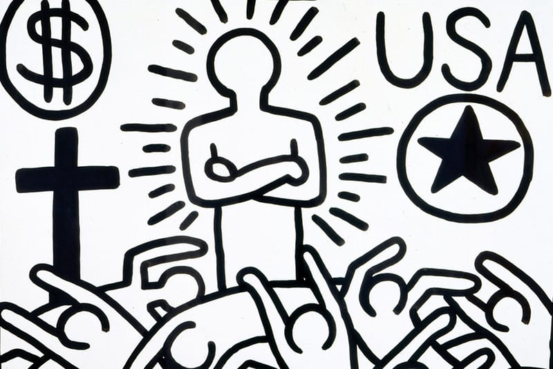 Keith Haring "The Political Line" Retrospective Exhibition @ MAM Paris 