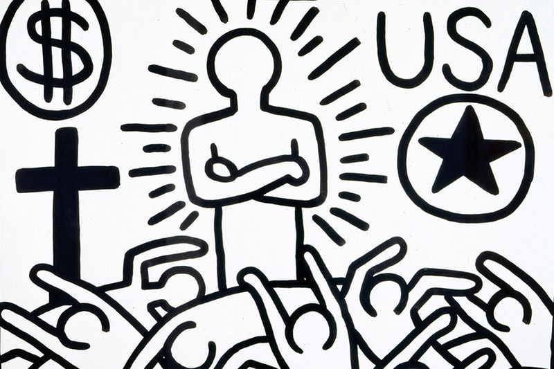 Keith Haring "The Political Line" Retrospective Exhibition @ MAM Paris 
