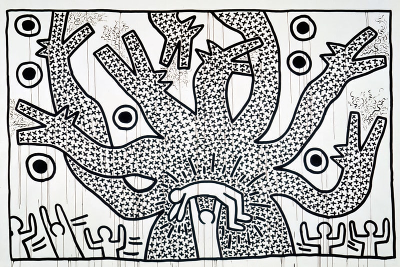 Keith Haring "The Political Line" Retrospective Exhibition @ MAM Paris 