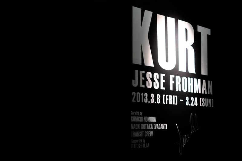 Jesse Frohman “KURT” Exhibition @ Opening Ceremony Tokyo