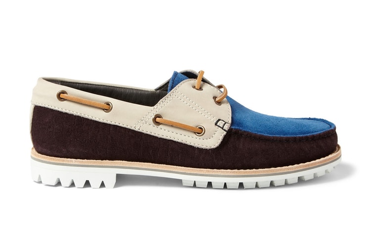 Lanvin 2013 Spring/Summer Suede and Nubuck Boat Shoes