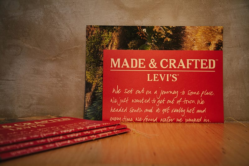 Levi's Made & Crafted x Uncle Otis Shop-in-Shop
