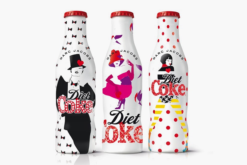 Marc Jacobs x Diet Coke 30th European Anniversary Bottles