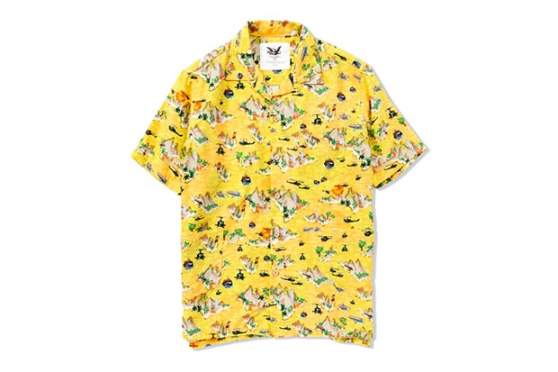 Mark McNairy for Heather Grey Wall 2013 Spring/Summer Aloha Shirt