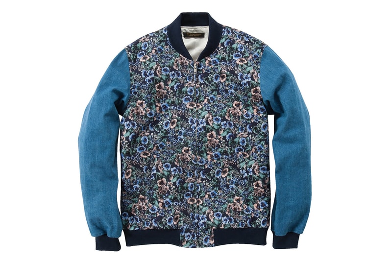 Mr. GENTLEMAN 2013 Spring/Summer Floral Zip-Up Jacket