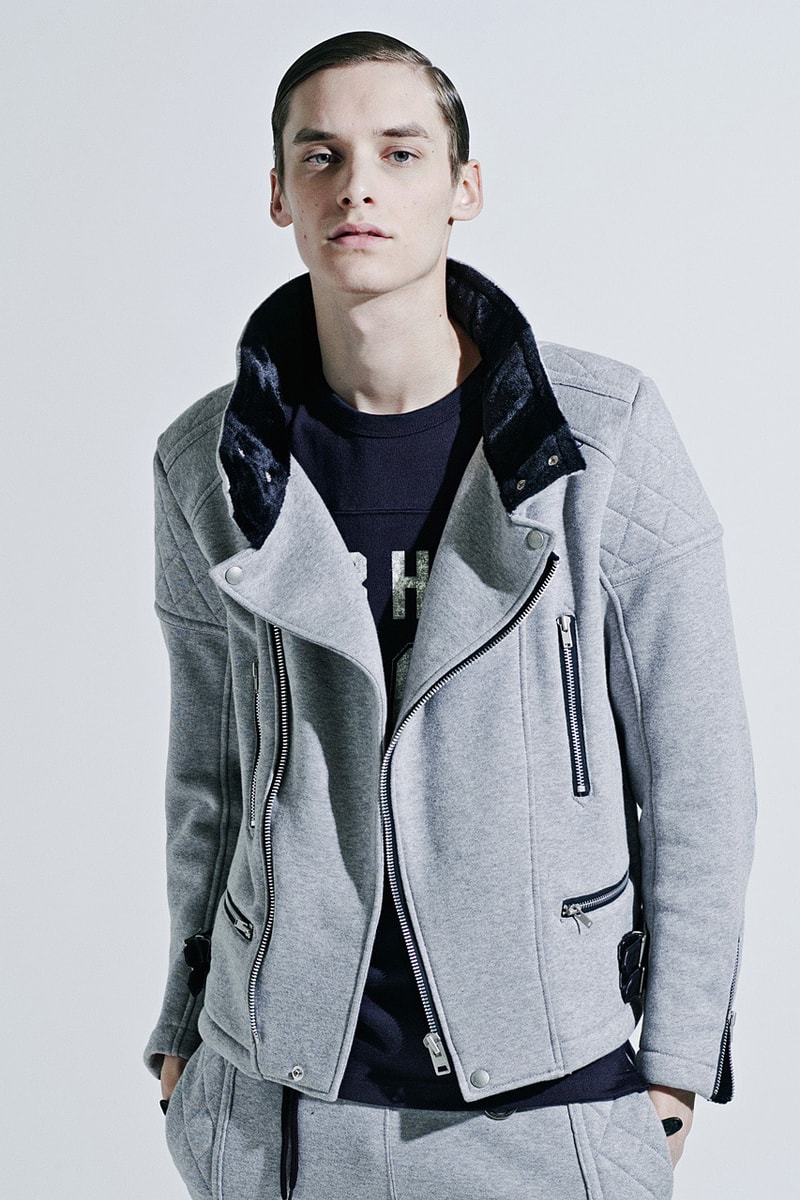 BLACK SENSE MARKET x NEIGHBORHOOD "Thunderbolt" Riders Sweat Jacket