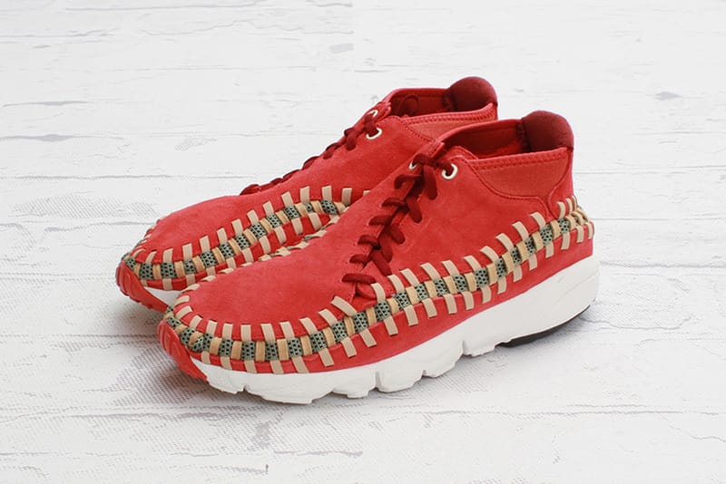 Nike Air Footscape Woven Chukka Knit "Red Reef"