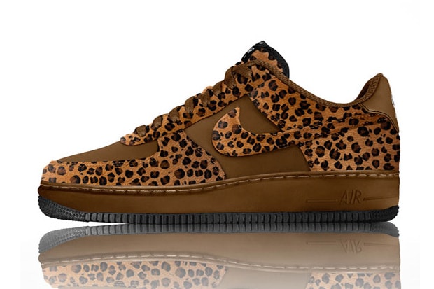 Nike Air Force 1 iD Pony Hair Animal Print Options