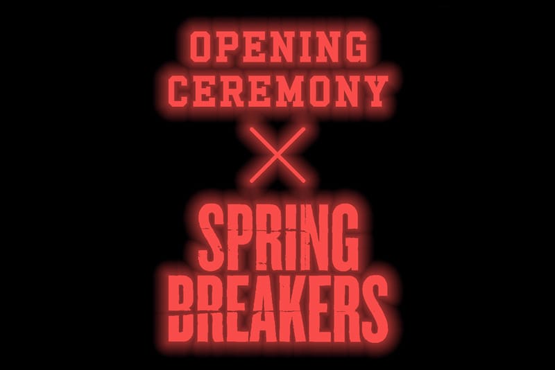 Opening Ceremony and Todd "REAS" James Team Up with Spring Breakers