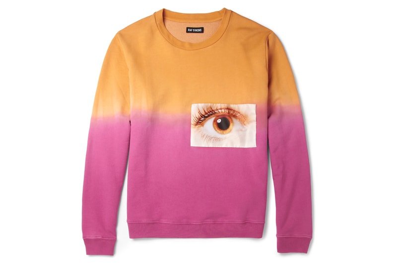 Raf Simons Printed Jersey Sweatshirt