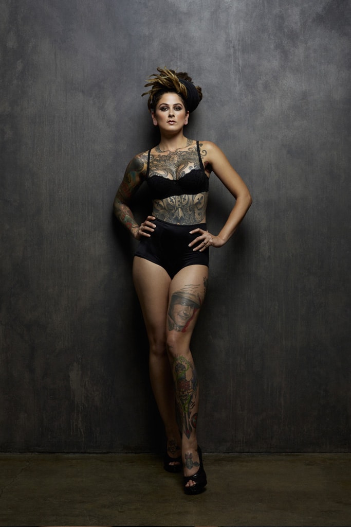 Rick Genest Cover Shoot for Rebel Ink Magazine (NSFW)