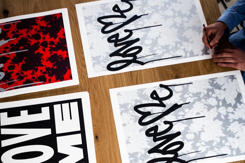 Saturdays Surf NYC x Curtis Kulig "LOVE ME" Art Prints