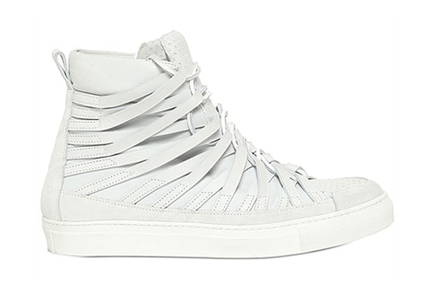 Damir Doma 2013 Spring/Summer Cut Out & Embossed Leather Sneakers