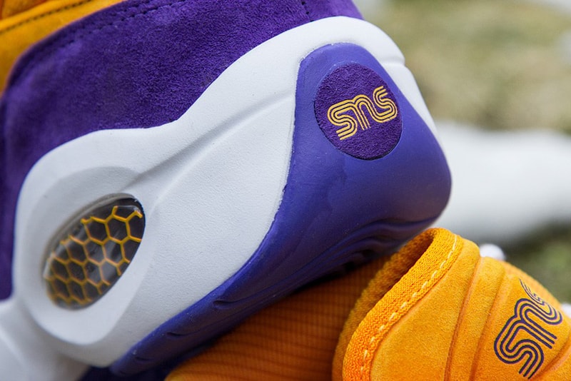 Sneakersnstuff x Reebok Question Mid "The Crocus"