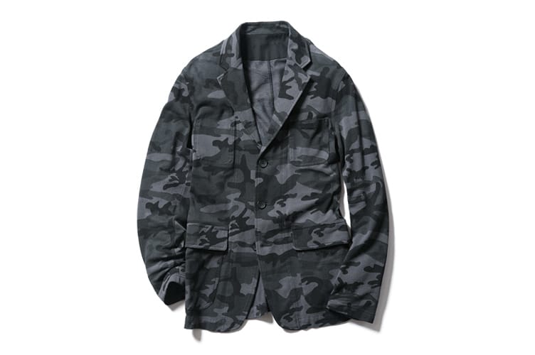 SOPHNET. 2013 Spring/Summer Camouflage Seed Stitch Jacket