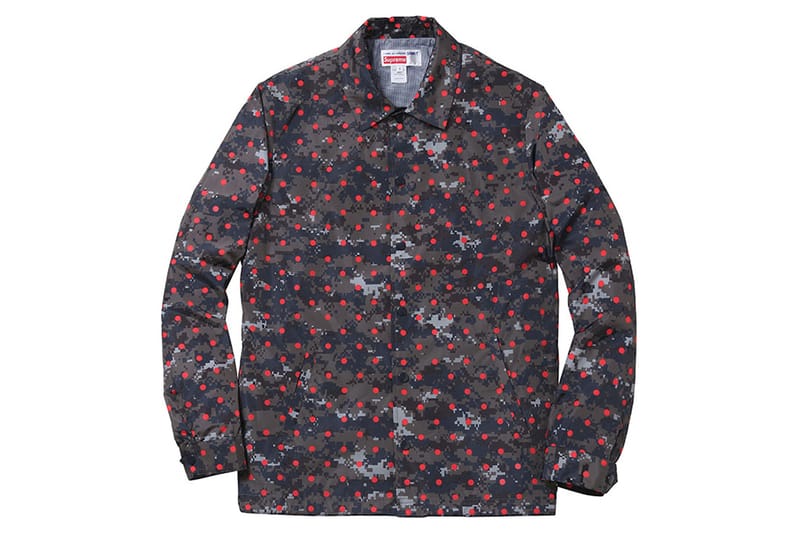 supreme cdg button up