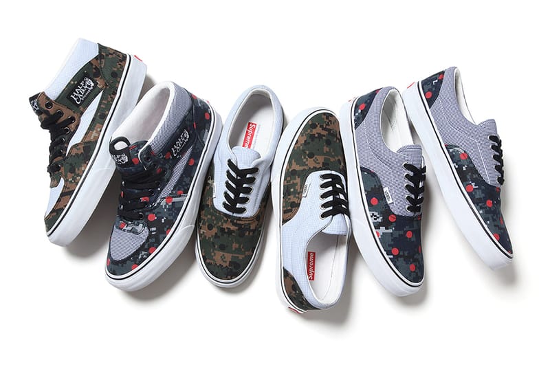 Supreme x COMME des GARCONS SHIRT x Vans 2013 Collection
