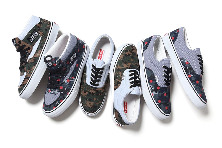Supreme x COMME des GARCONS SHIRT x Vans 2013 Collection