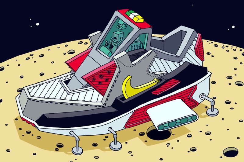 The Space Sneaker Project by Ghica Popa