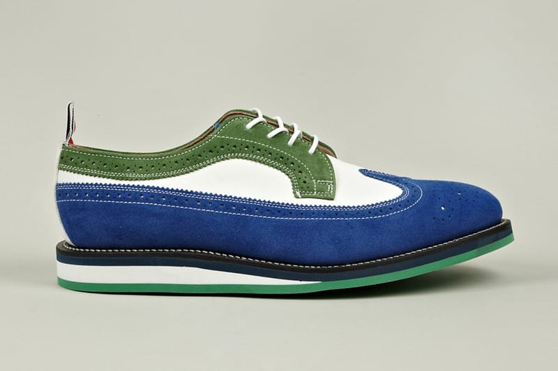 Thom Browne Long Wing Leather Brogue