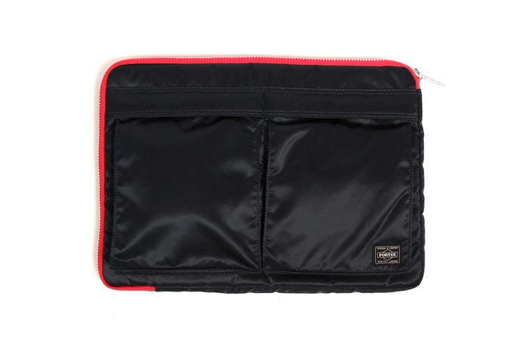 United Arrows & Sons x B JIRUSHI YOSHIDA x Head Porter Tanker Clutch Bag