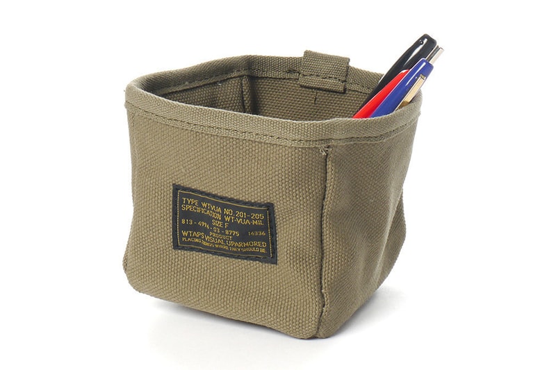 WTAPS 2013 Spring/Summer Mil-Spec Canvas Accessories