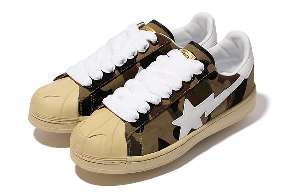 A Bathing Ape 1ST CAMO CANVAS SKULL STA