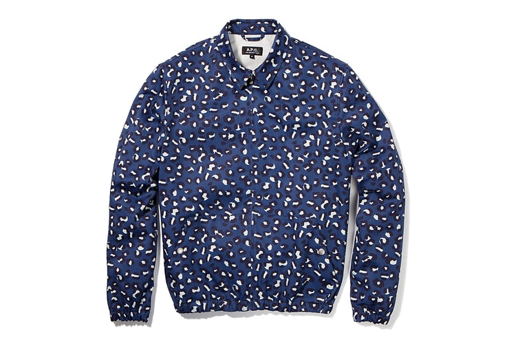 A.P.C. 2013 Spring/Summer Leopard-Print Bomber Jacket
