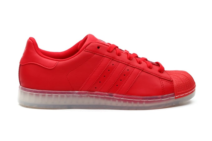 adidas Originals Superstar Clear Vivid Red