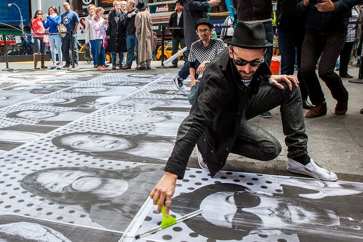 ANIMAL Follows JR Through Times Square For His "Inside Out" Project