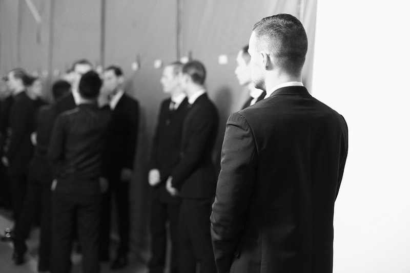 Backstage at Dior Homme's First Ever Show in Beijing for Fall/Winter 2013