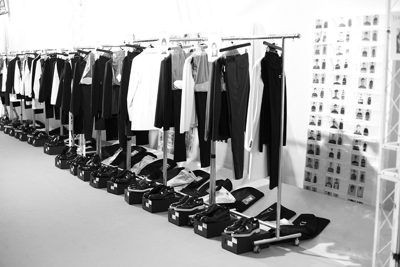 Backstage at Dior Homme's First Ever Show in Beijing for Fall/Winter 2013