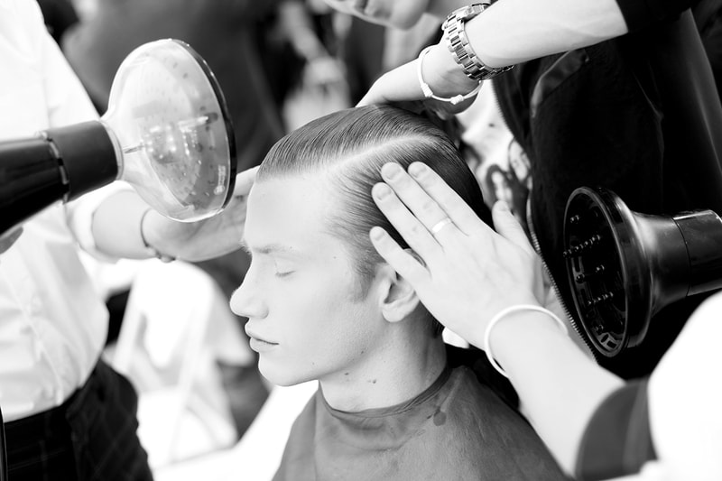 Backstage at Dior Homme's First Ever Show in Beijing for Fall/Winter 2013