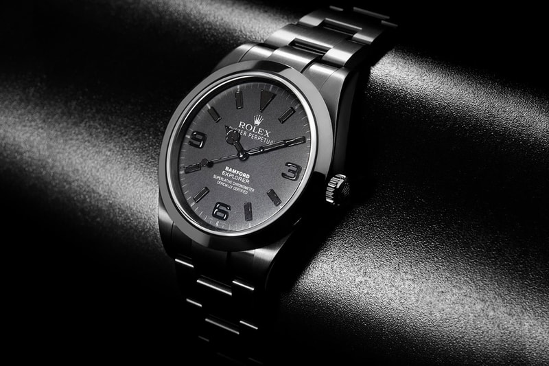 Bamford Watch Department All Black Dial Explorer I