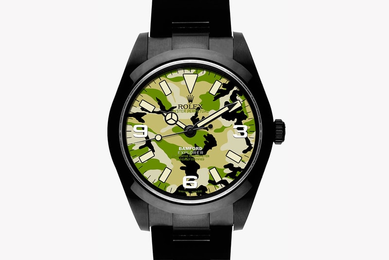 Bamford Watch Department Military Dial Camouflage Explorer I Collection