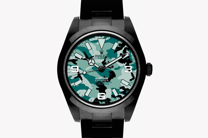 Bamford Watch Department Military Dial Camouflage Explorer I Collection