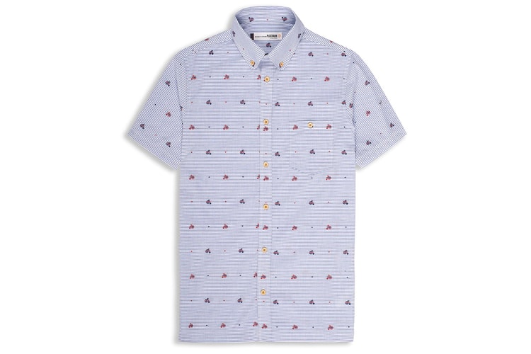 Ben Sherman 2013 Spring/Summer Bicycle Print Japanese Fabric Shirt