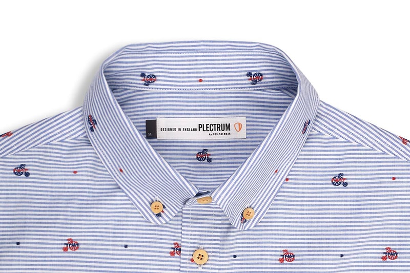 Ben Sherman 2013 Spring/Summer Bicycle Print Japanese Fabric Shirt
