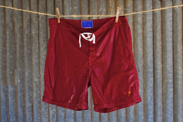 Best Made Co. x Lightning Bolt Famous Red Board Shorts