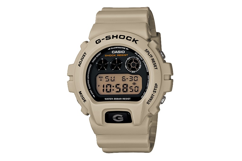 Casio G-Shock "Desert Beige" Series